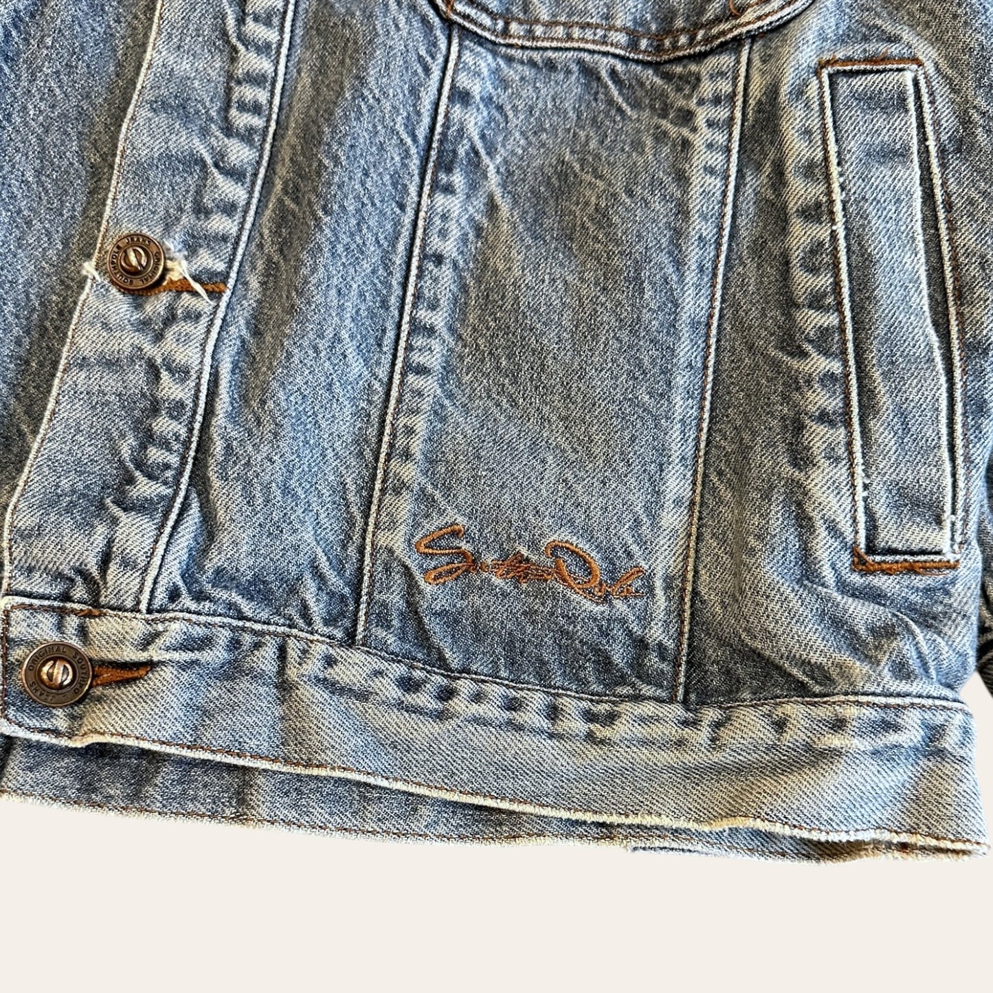 South Pole Denim Jacket Size M