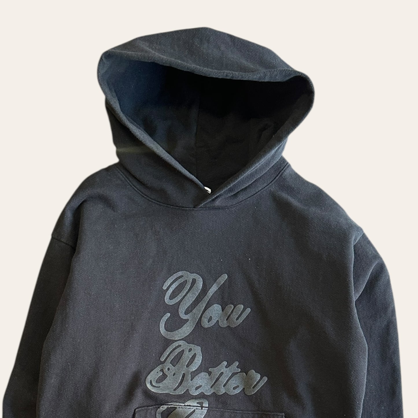 Saintwoods 'better come back' Hoodie Size M