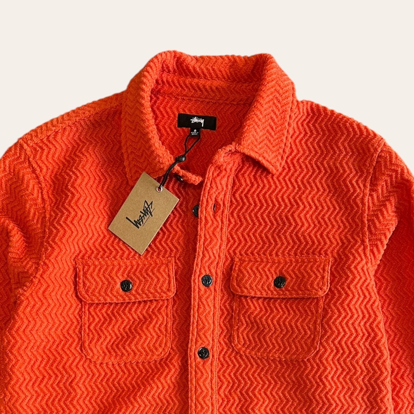 Brand New Stussy Wool Button Up Size L