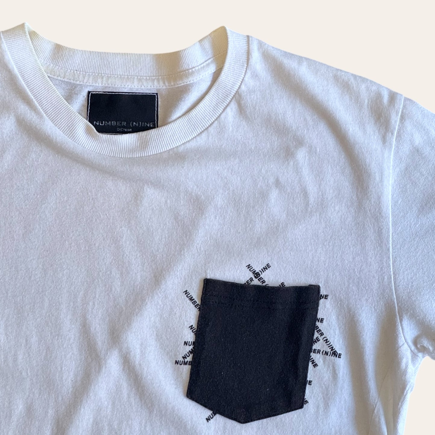 Number (N)ine Pocket Tee White Size M