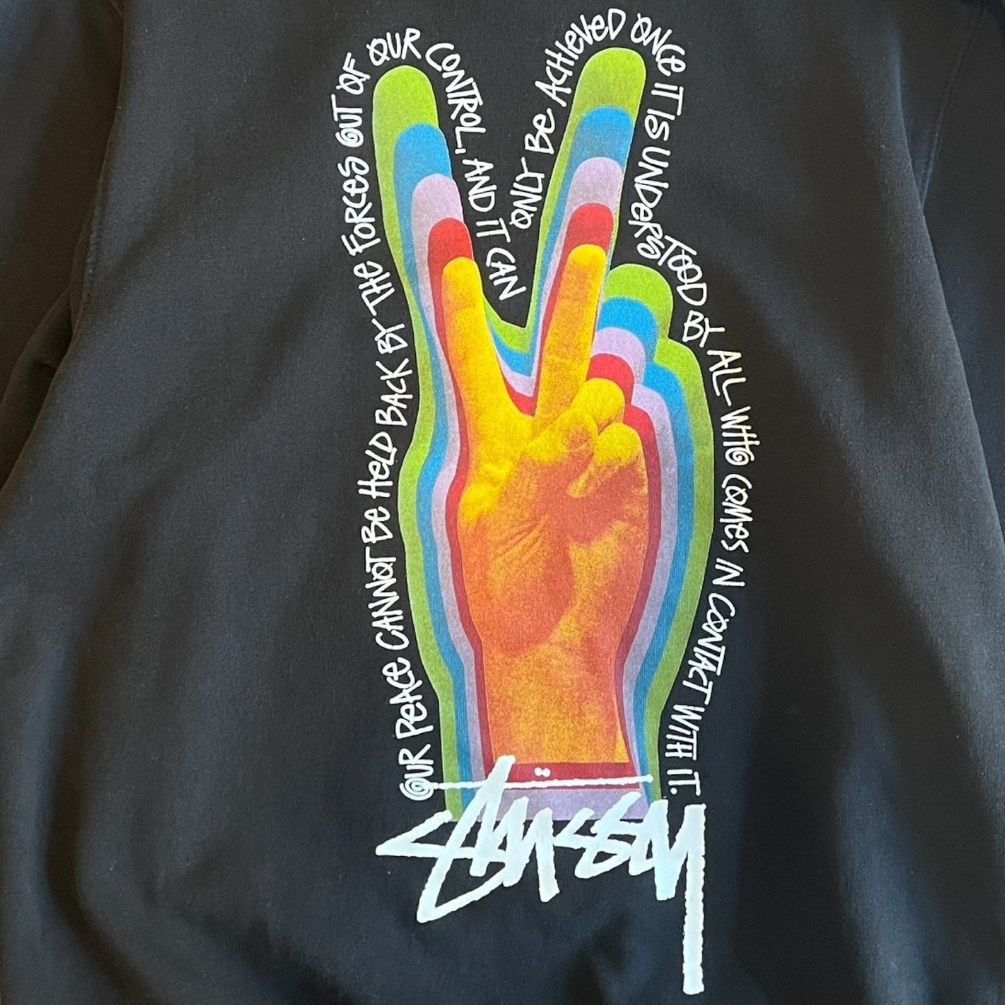 Stussy Peace Sweater Size S