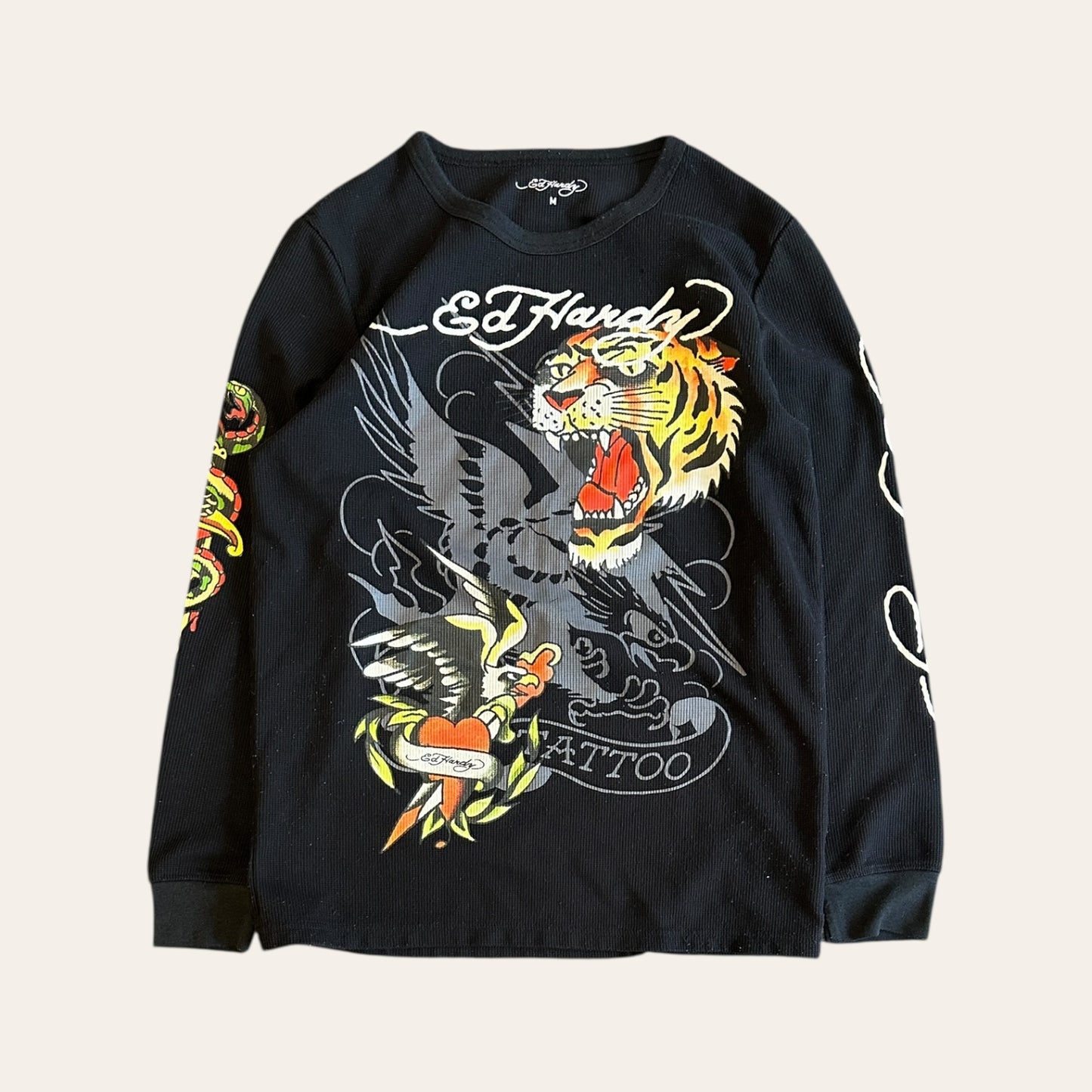 Ed Hardy Thermal Long Sleeve Size M