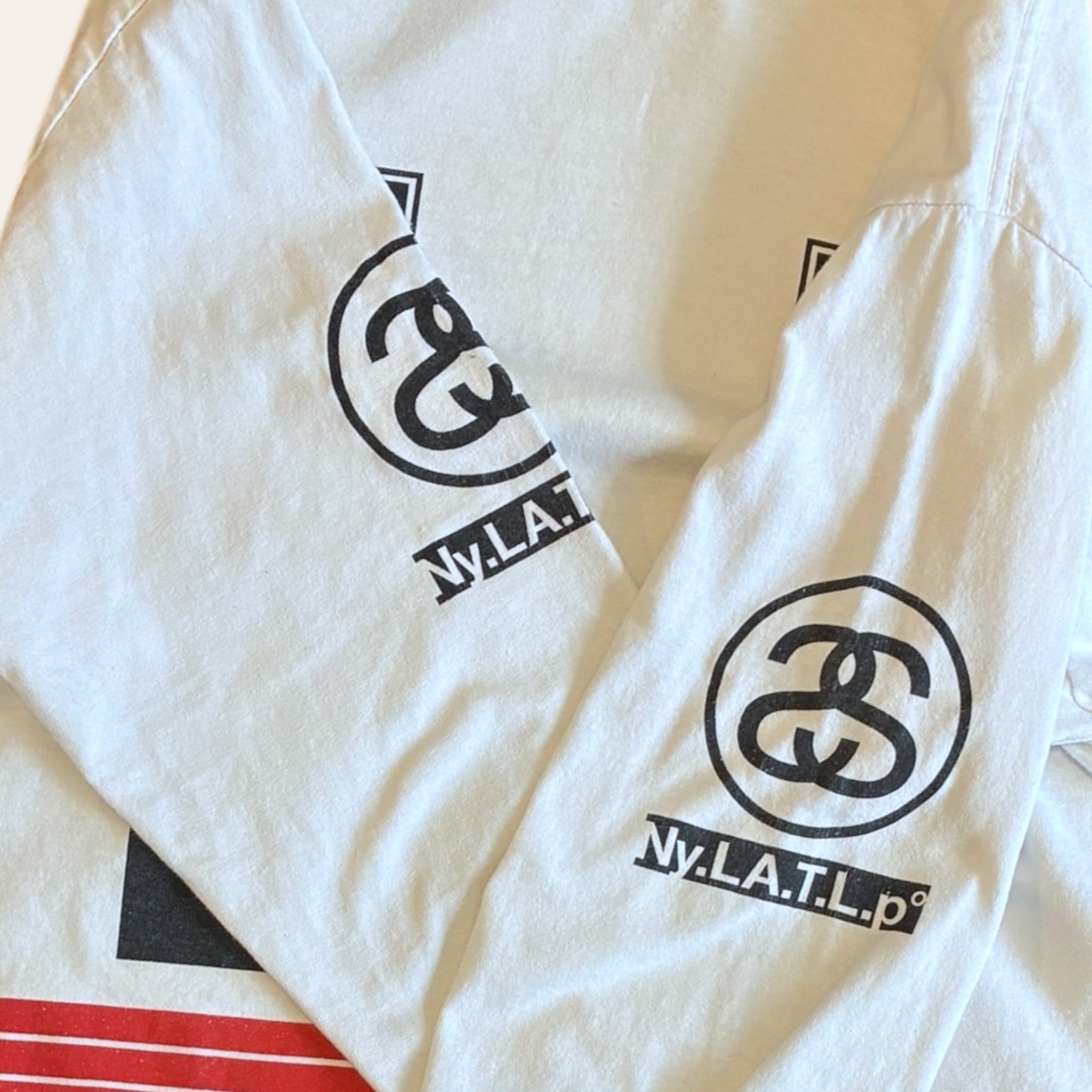 Stussy 1980 Longsleeve White Size M