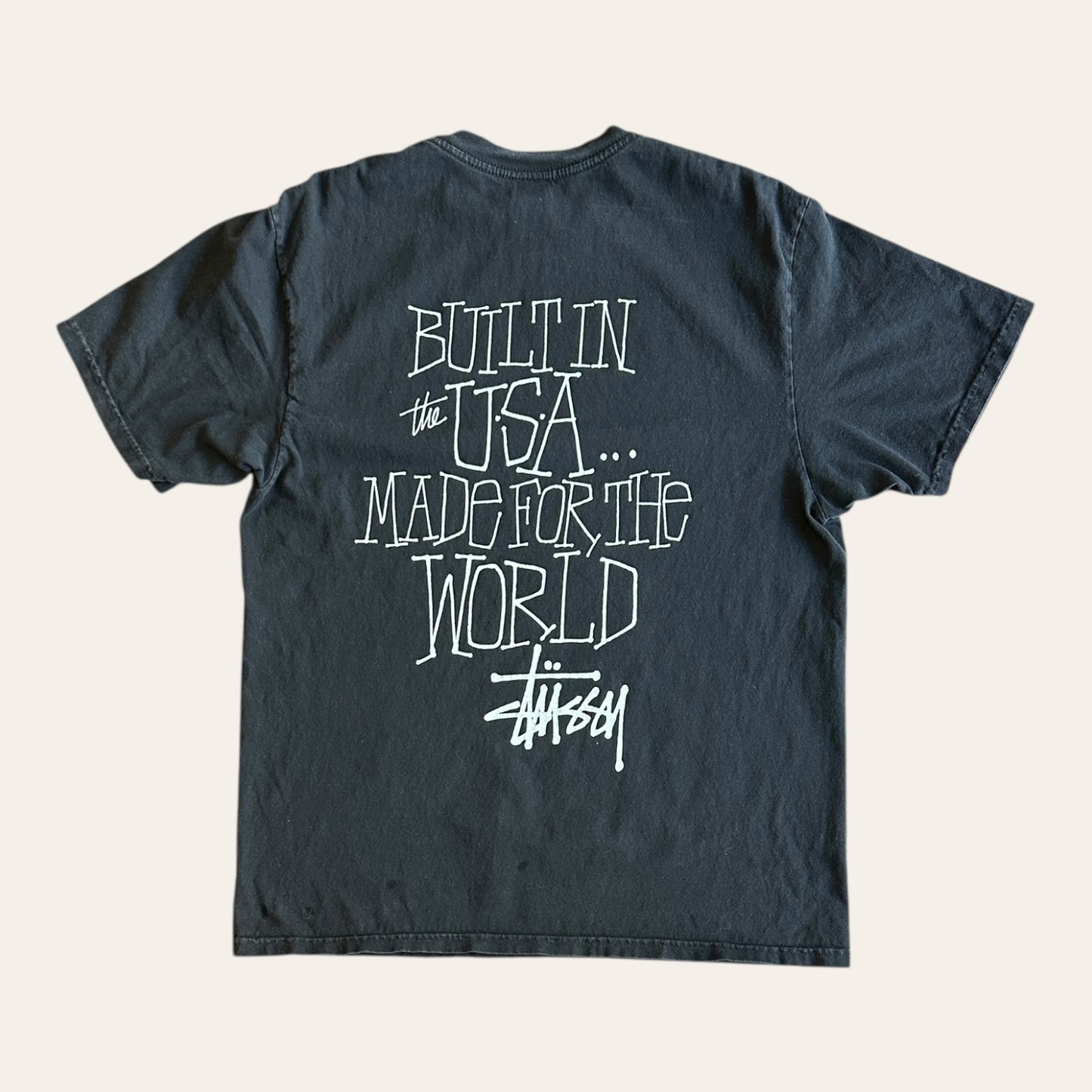 Stussy Built In The USA Tee Size M