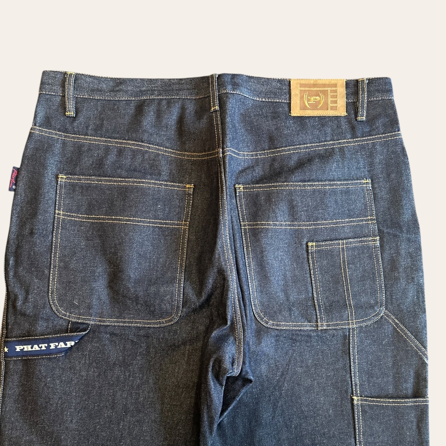 Y2K Phat Farm Raw Denim Size 38