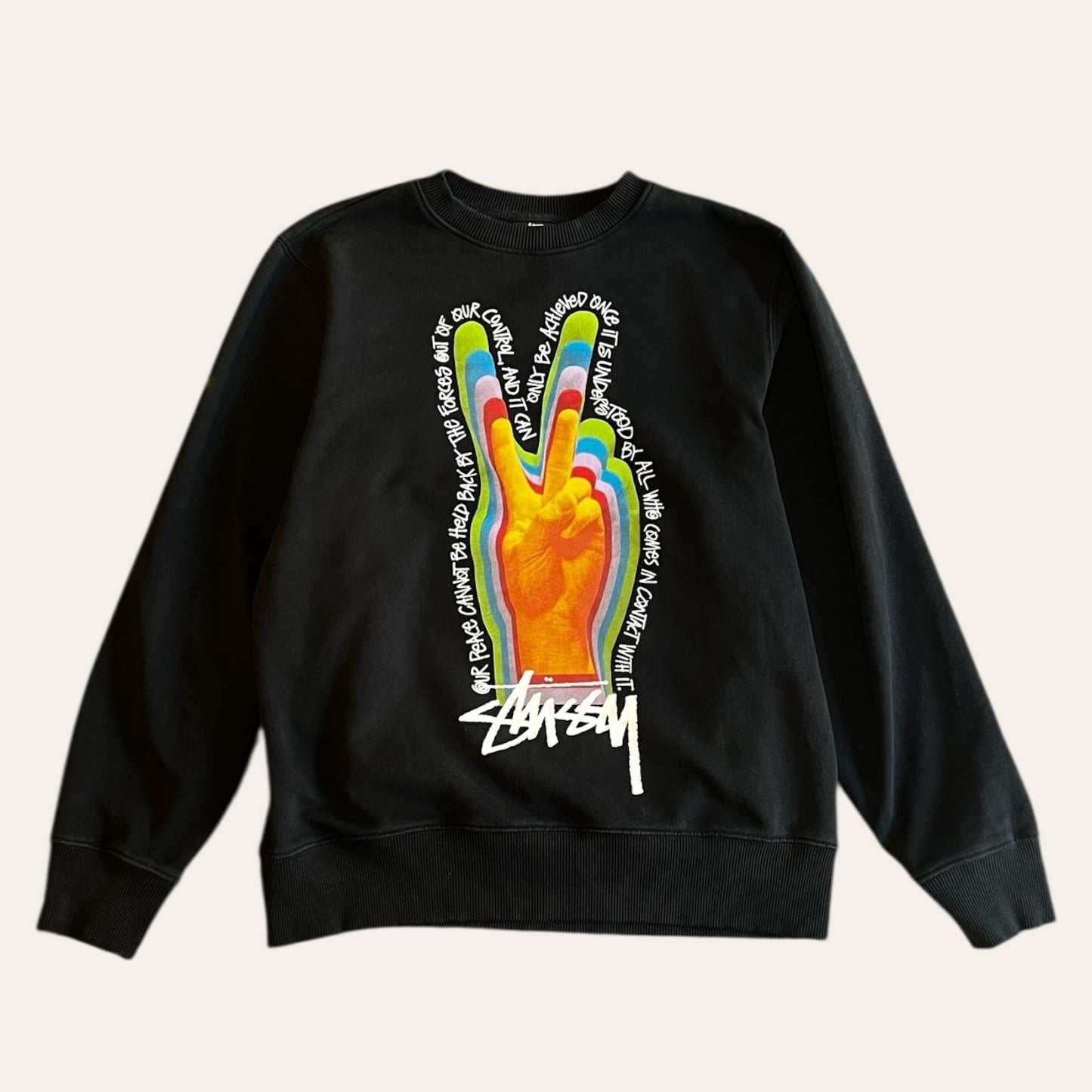 Stussy Peace Sweater Size S