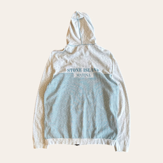 Stone Island Marina Zip Hoodie Size L