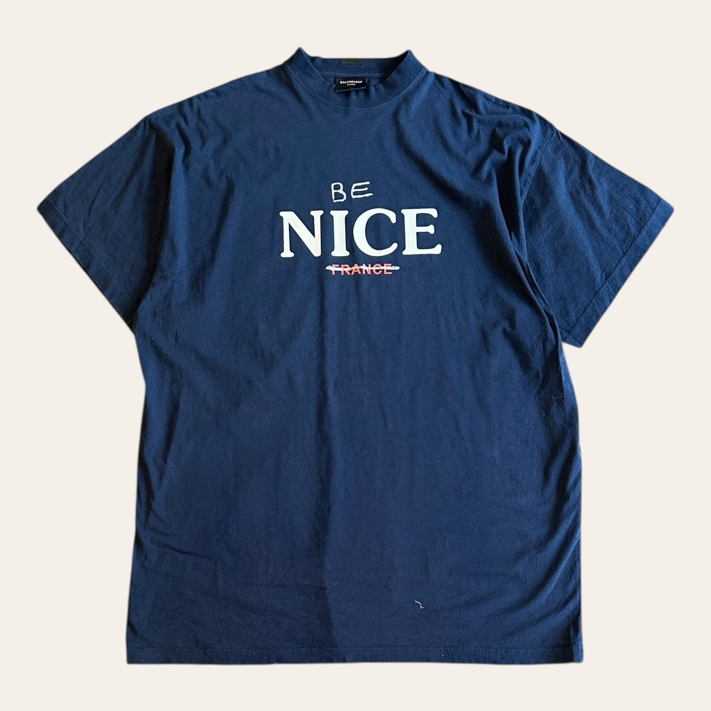 Brand New Balenciaga Be Nice Tee Size L