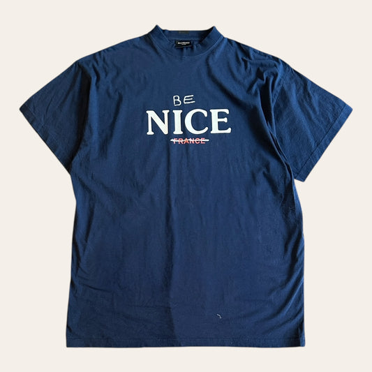 Brand New Balenciaga Be Nice Tee Size L