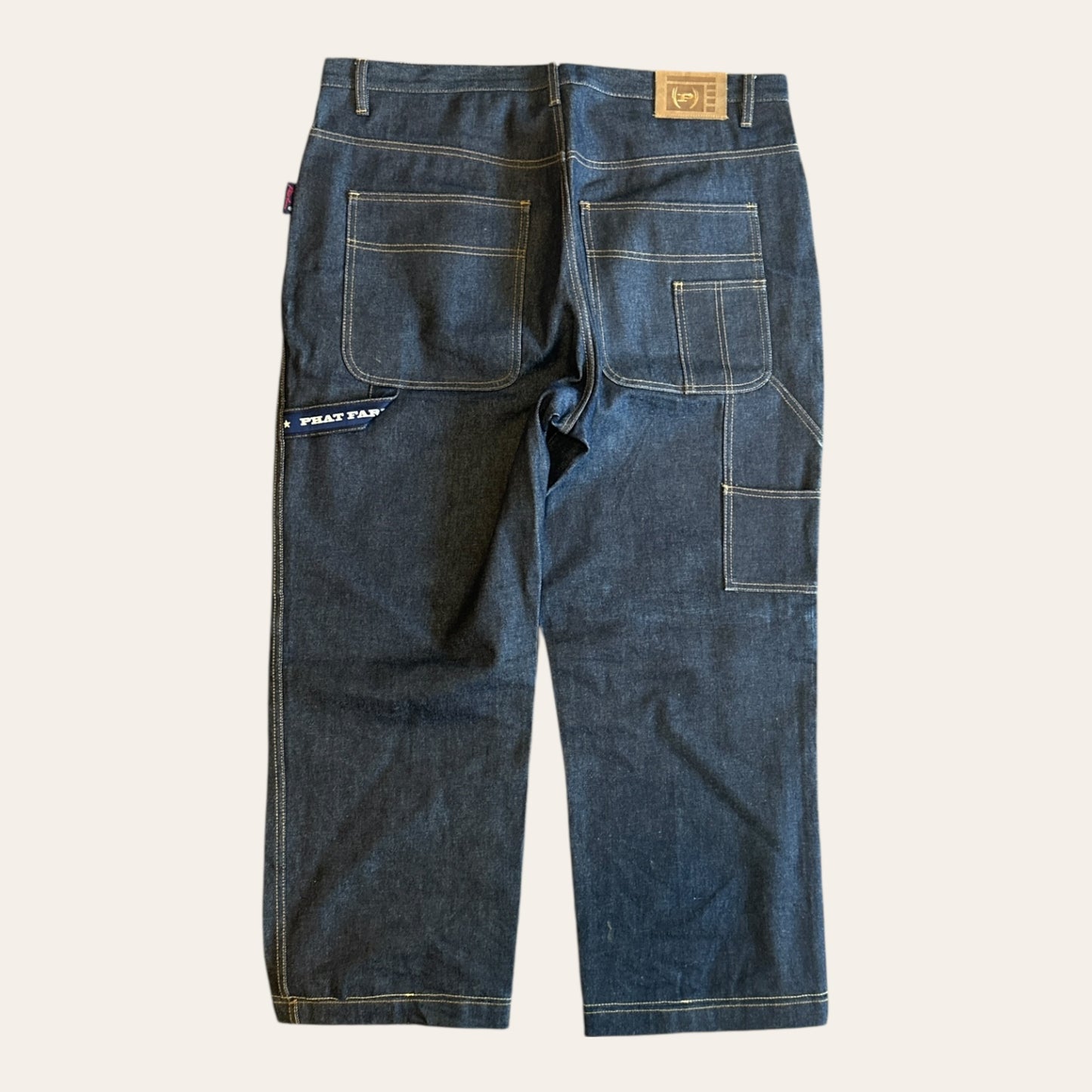 Y2K Phat Farm Raw Denim Size 38