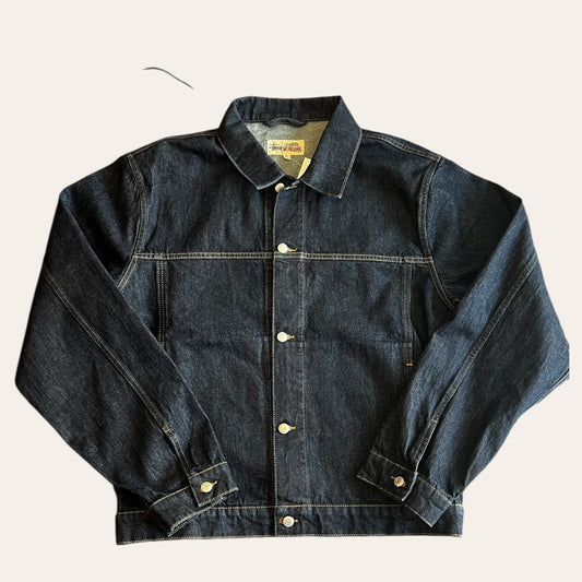 Stussy Workgear Denim Trucker Jacket Size XL