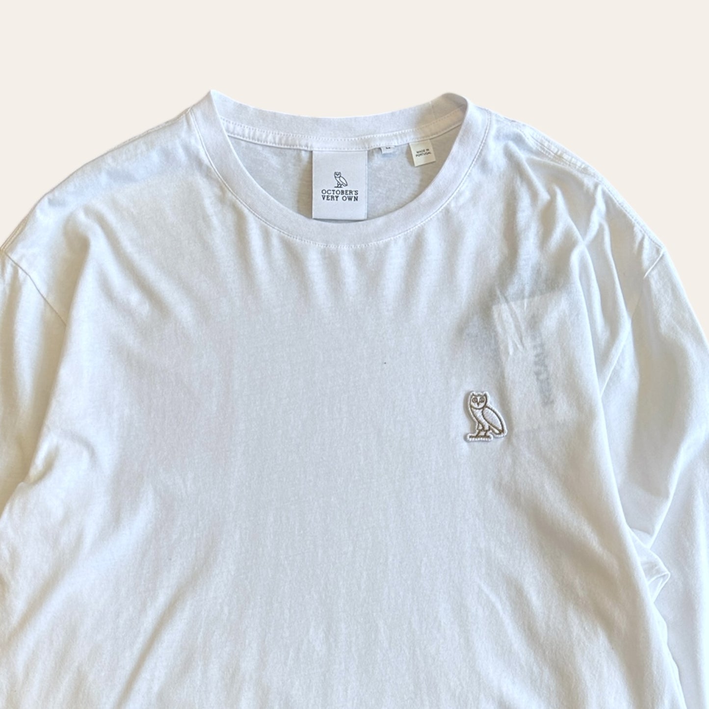 Brand New OVO Long Sleeve Tee White Size M