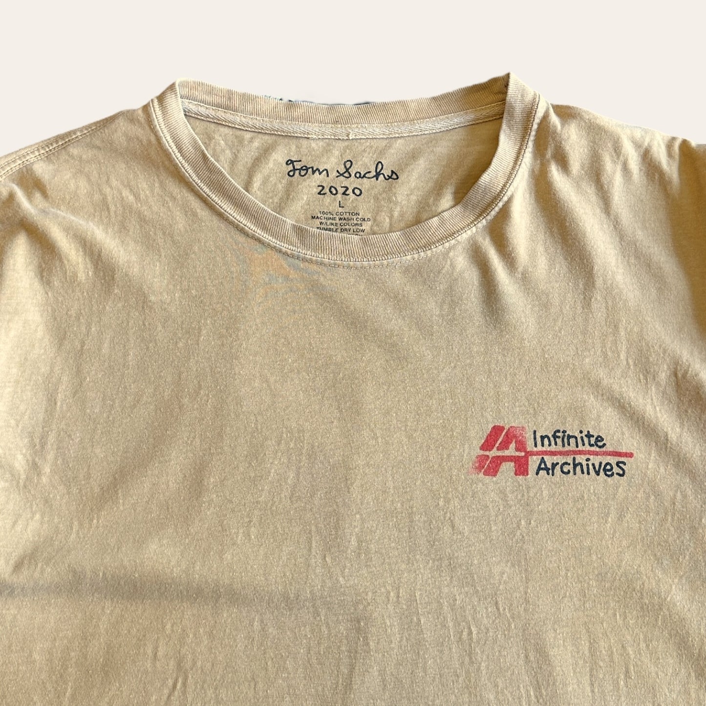 Tom Sachs Infinite Archives Tee Size L