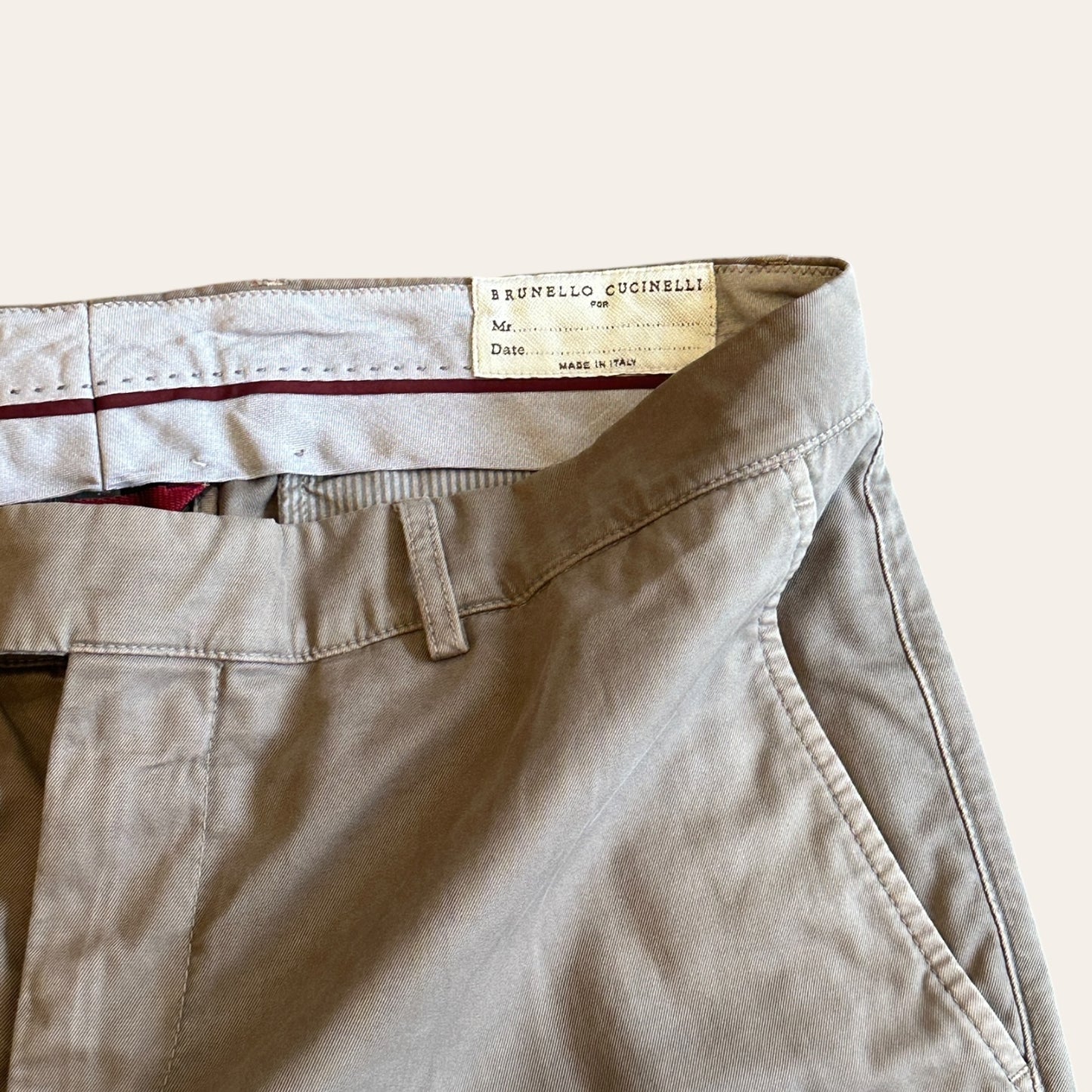 Brunello Cucinelli Trouser Size 36