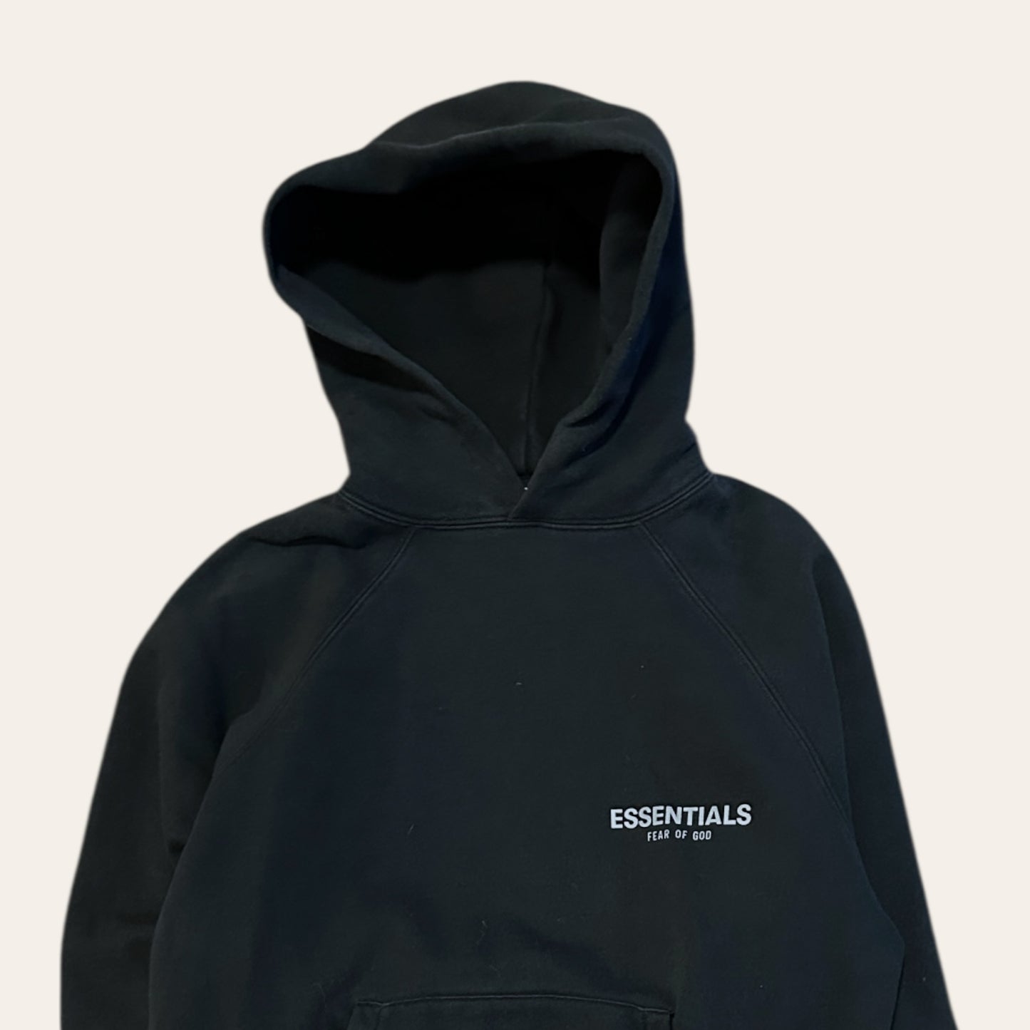 Essentials Hoodie Black Size XS