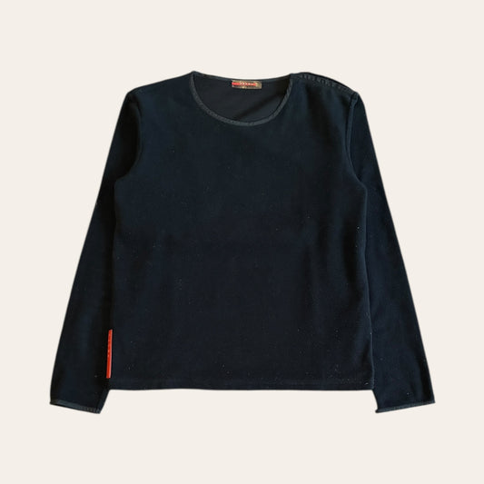Vintage Prada Microfleece Top Size S