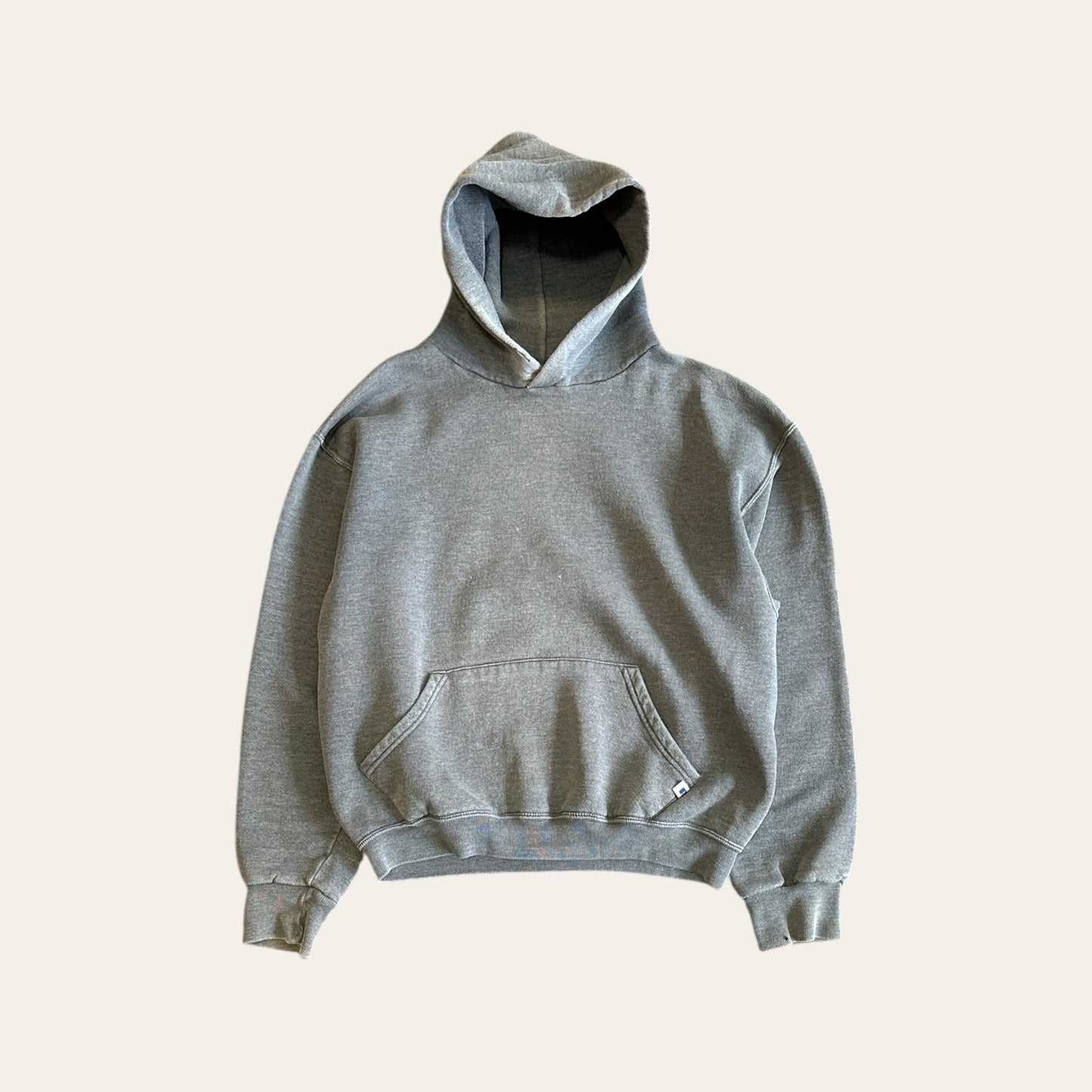 Russell Athletic Hoodie Grey Size M