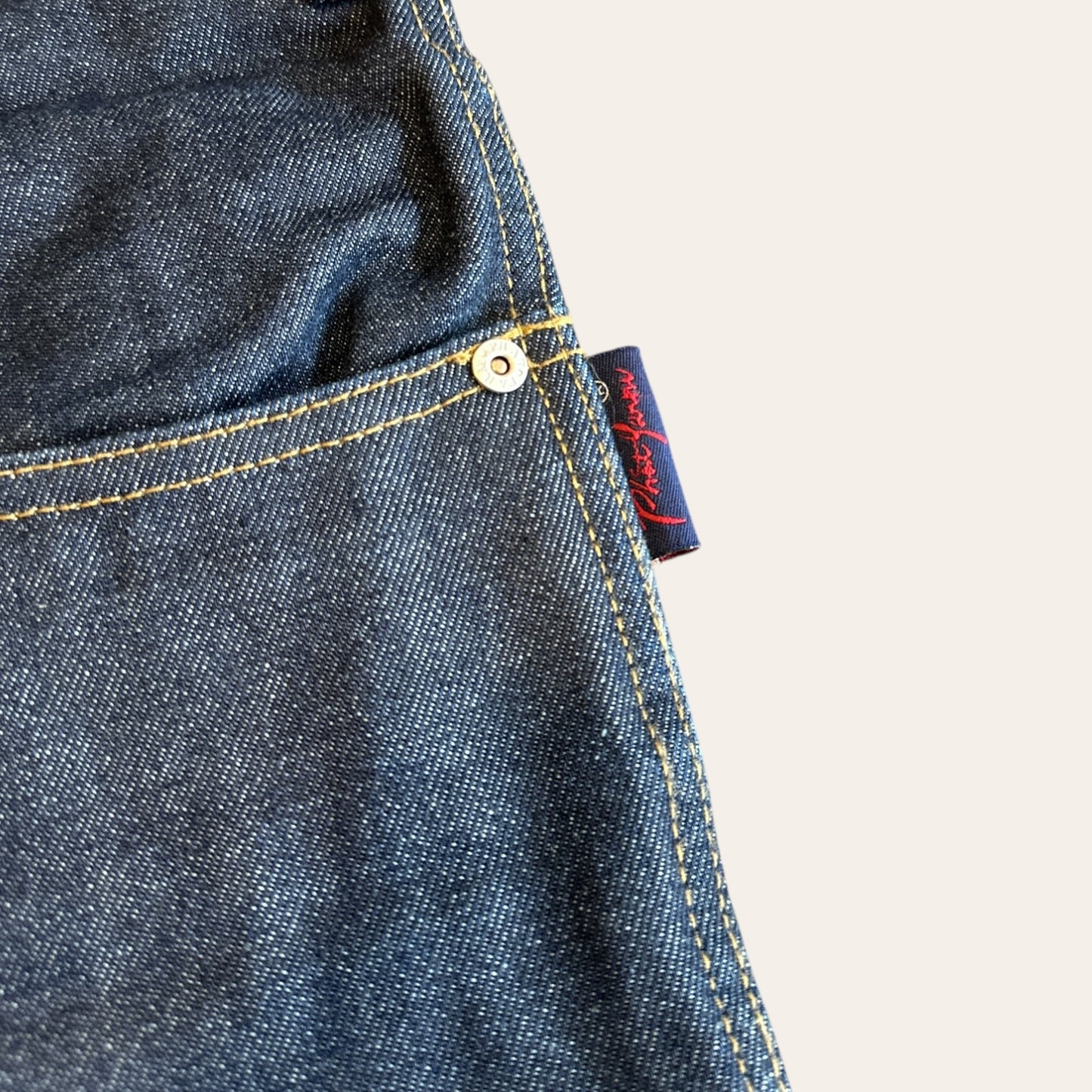 Y2K Phat Farm Raw Denim Size 38