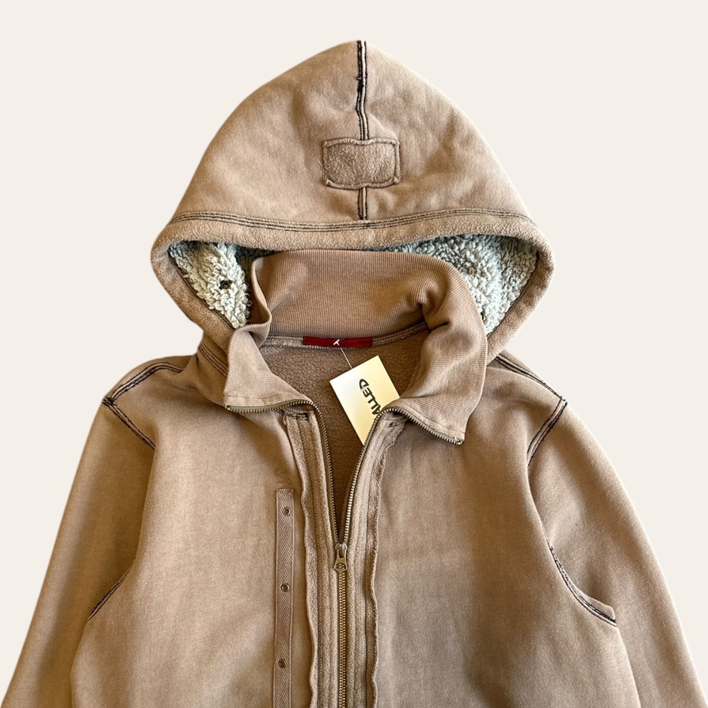 Marithe Francois Girbaud Zip Up Hoodie Size S