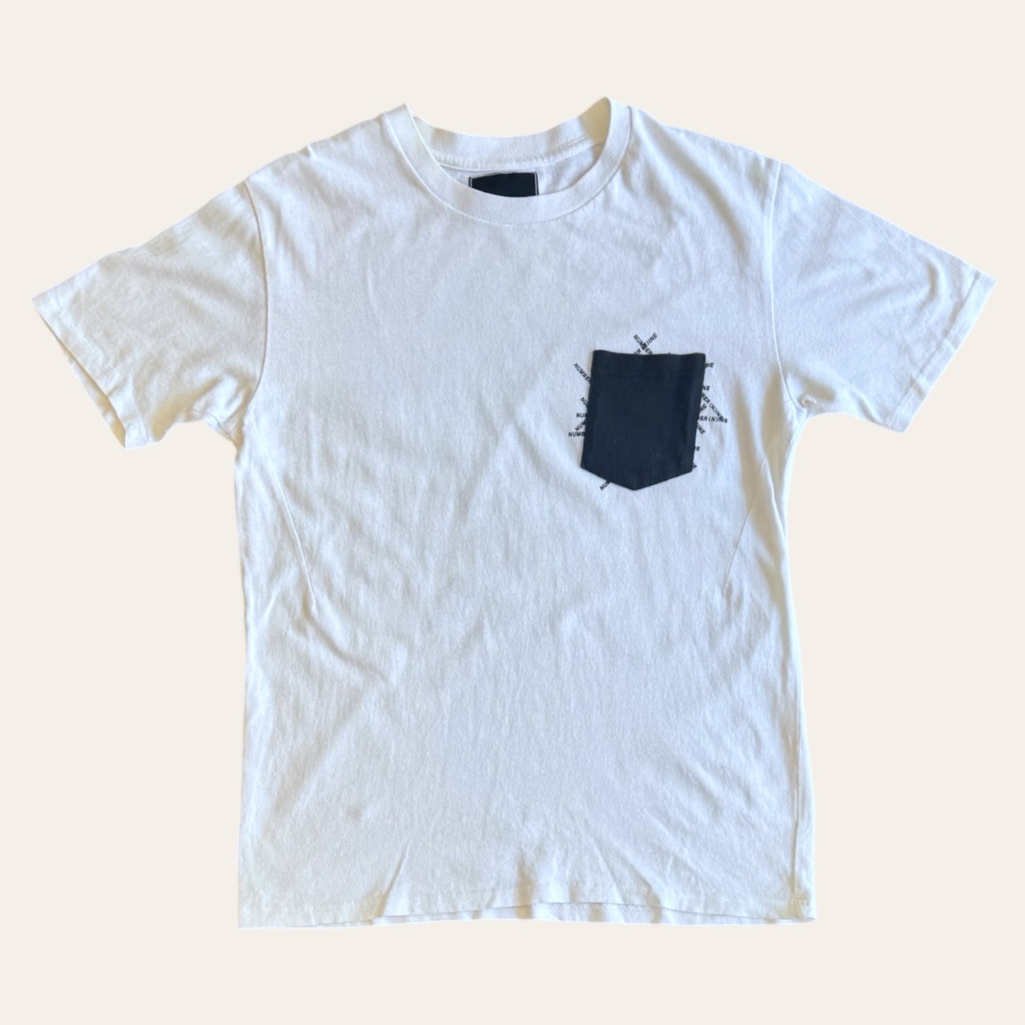 Number (N)ine Pocket Tee White Size M
