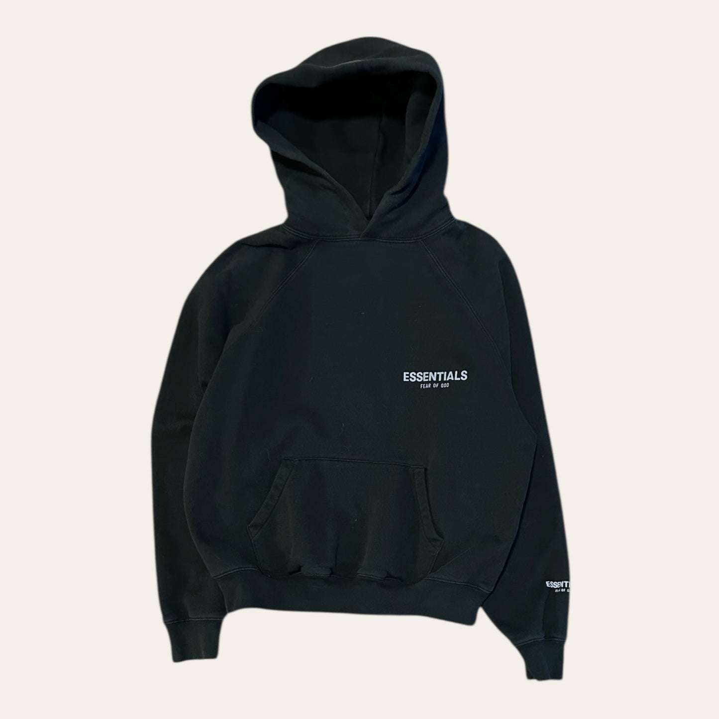 Essentials Hoodie Black Size XS