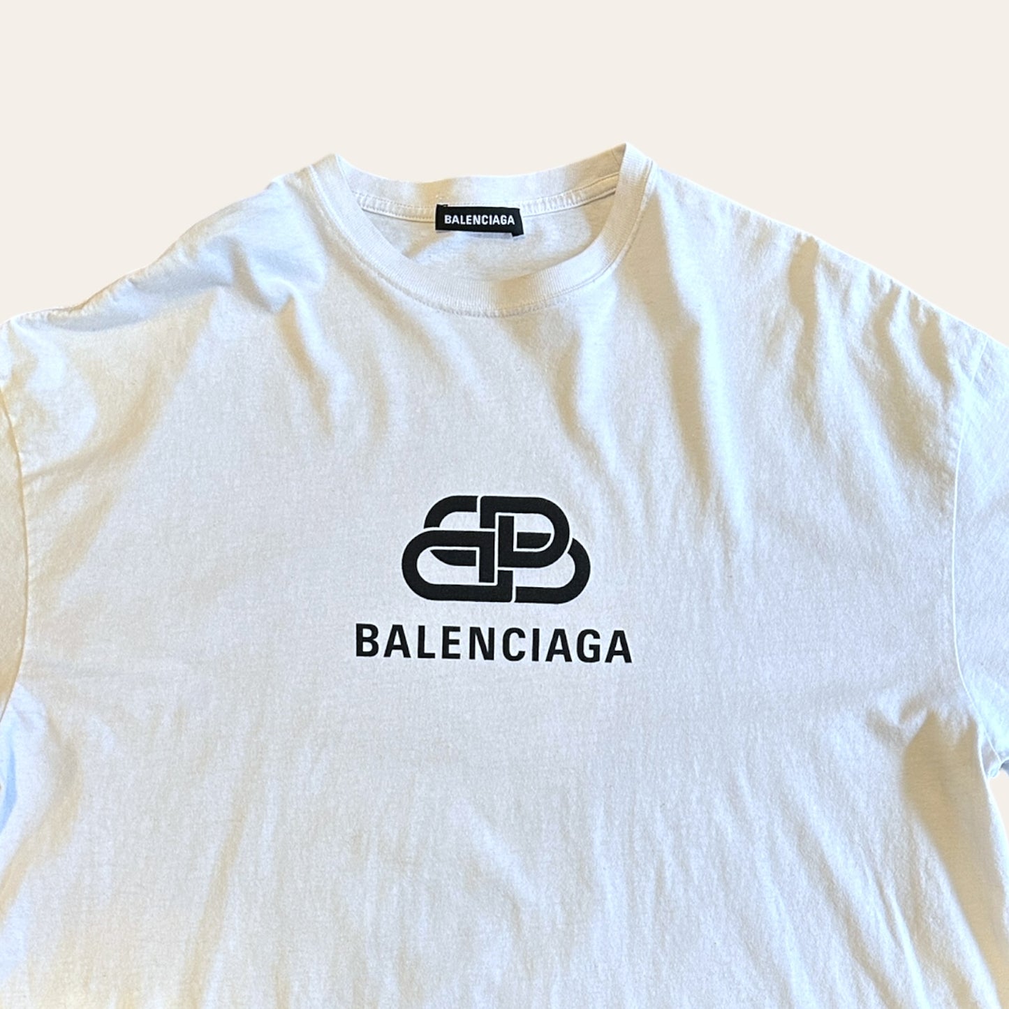 Balenciaga Interlock logo Tee Size L