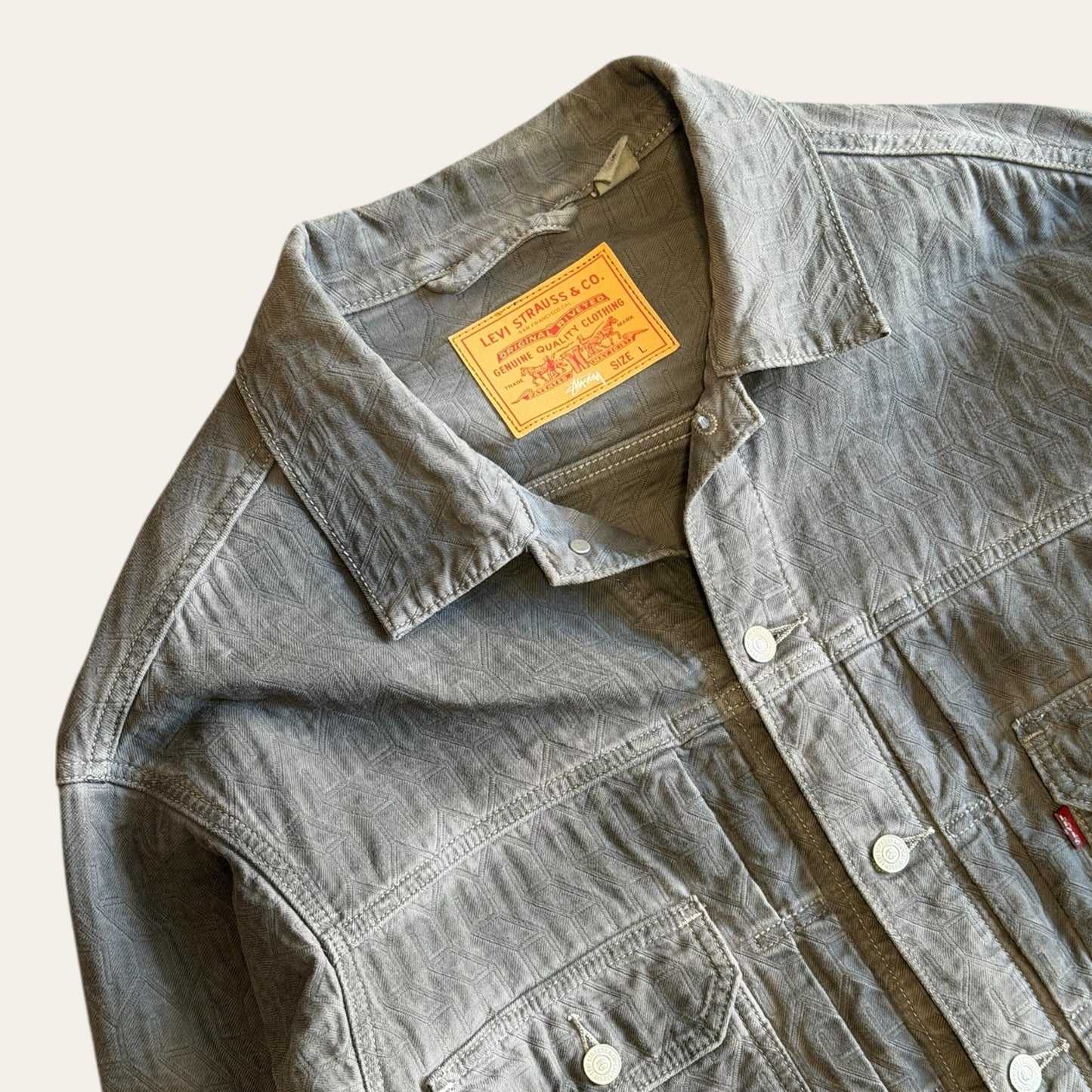 Stussy x Levis Dyed Jacket Size L