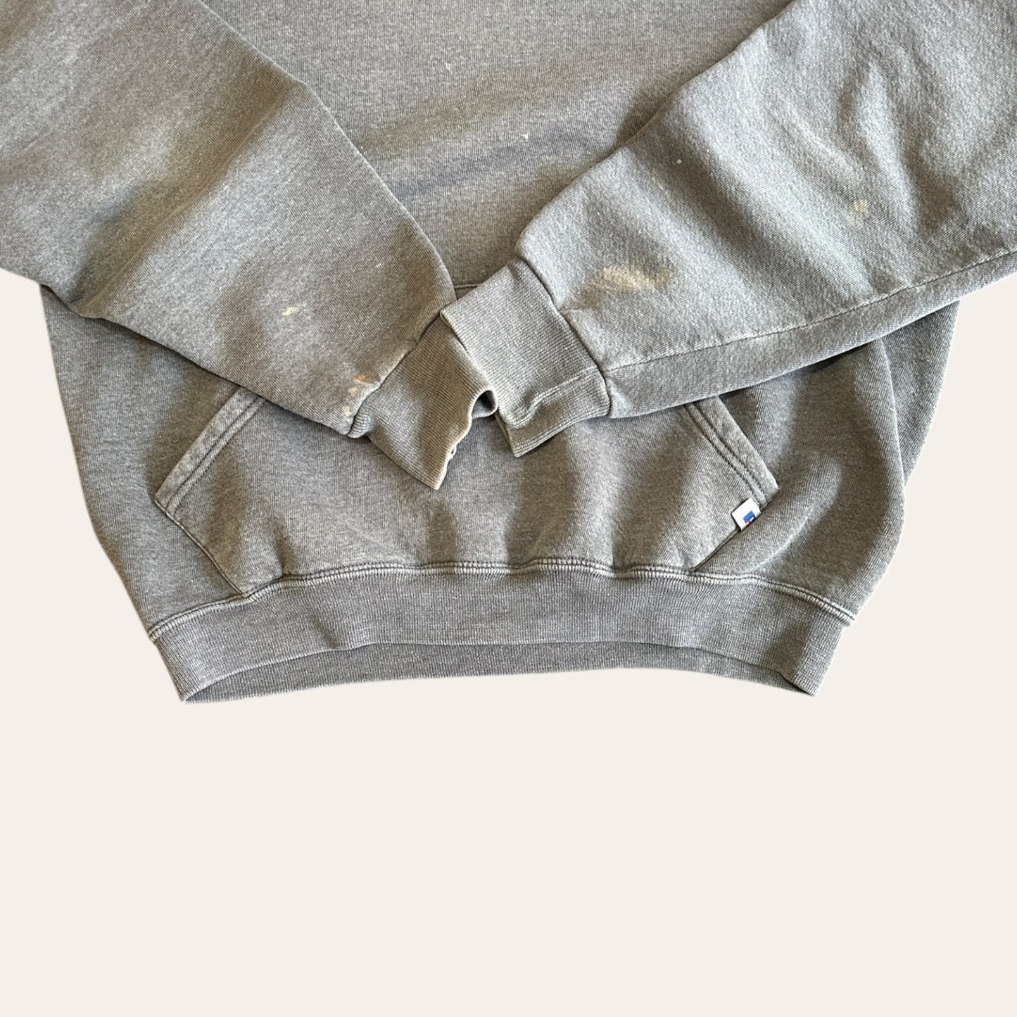 Russell Athletic Hoodie Grey Size M