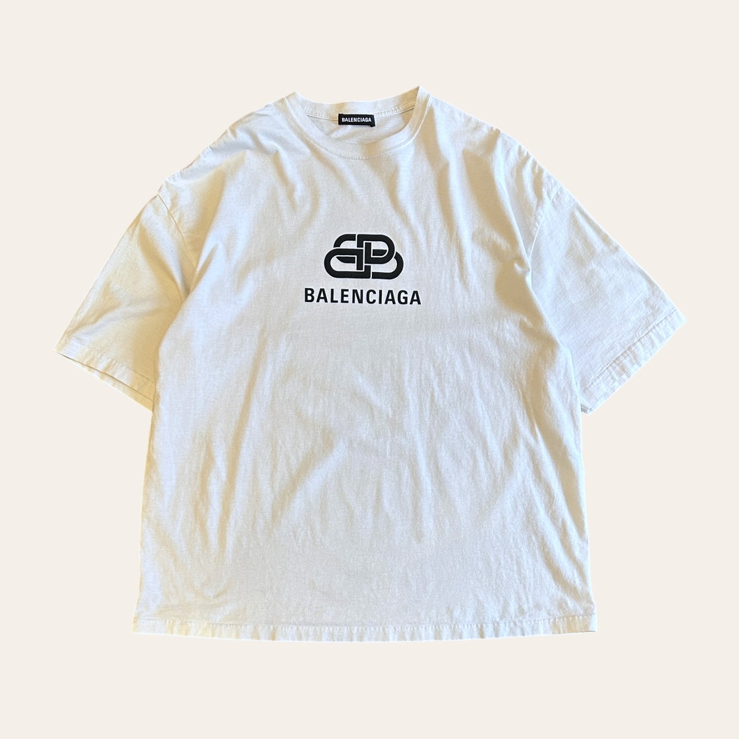 Balenciaga Interlock logo Tee Size L