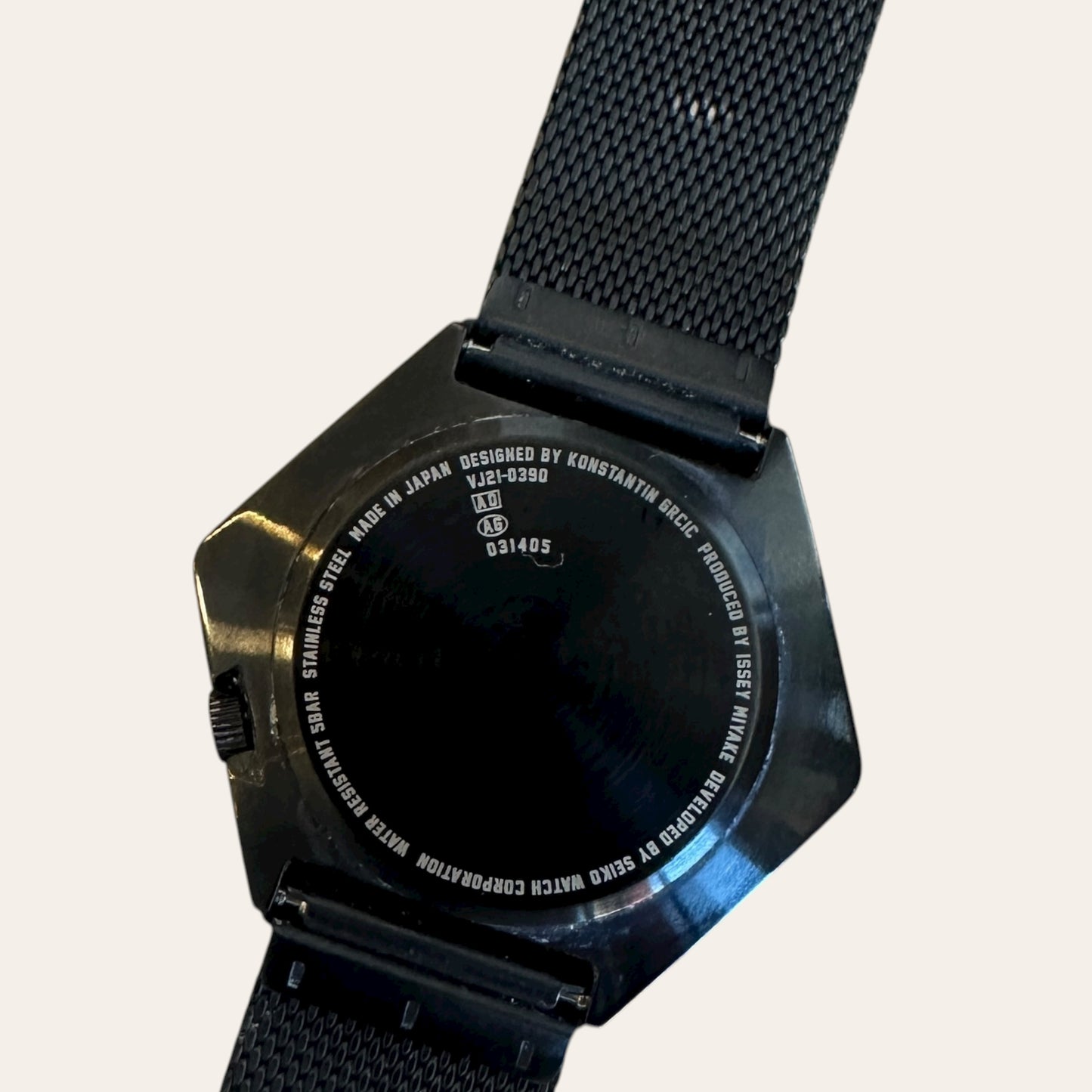 Seiko Issey Miyake NYAM001 Geometric Watch