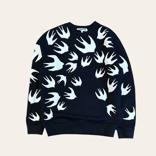 Alexander Mcqueen Swallow Sweater Size L