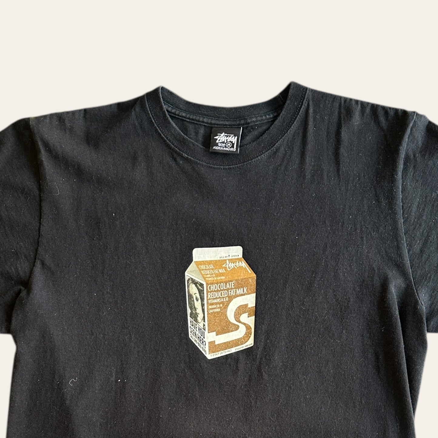 Stussy Chocolate Milk Tee Size M