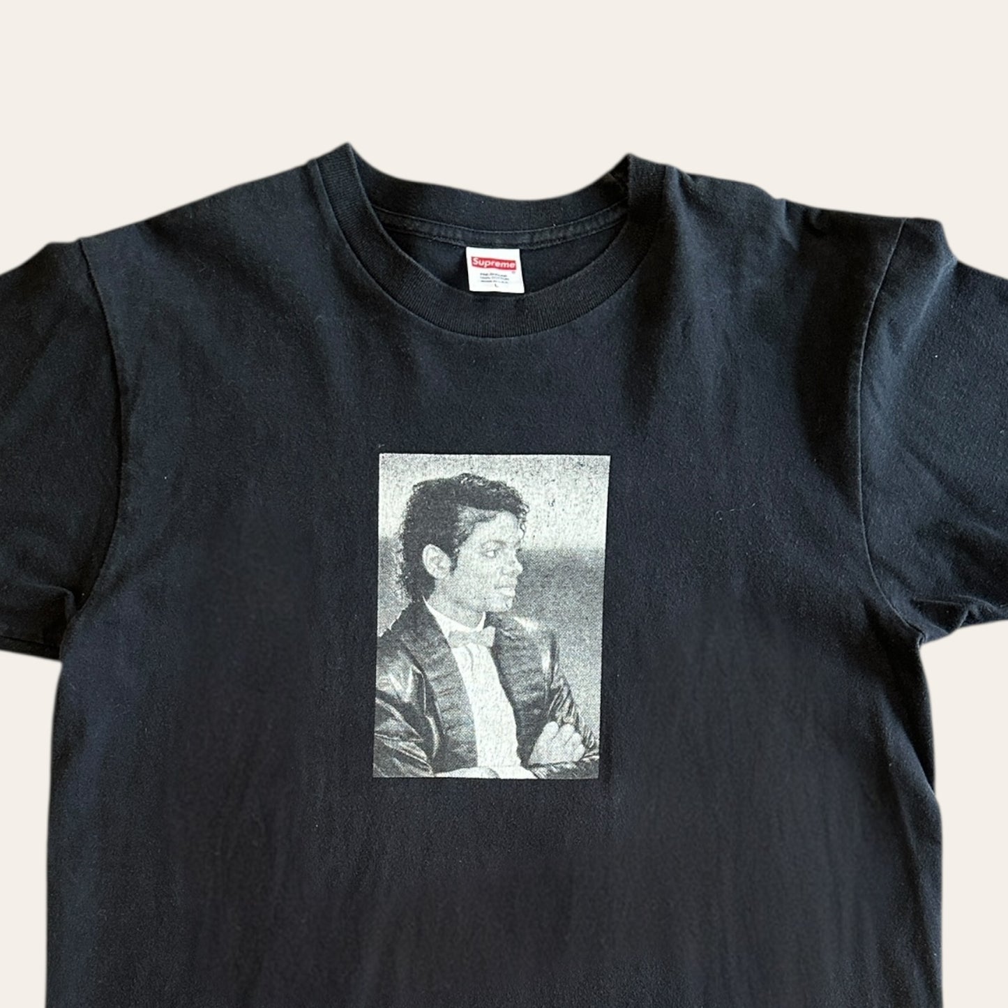 Supreme Michael Jackson Tee Black Size L