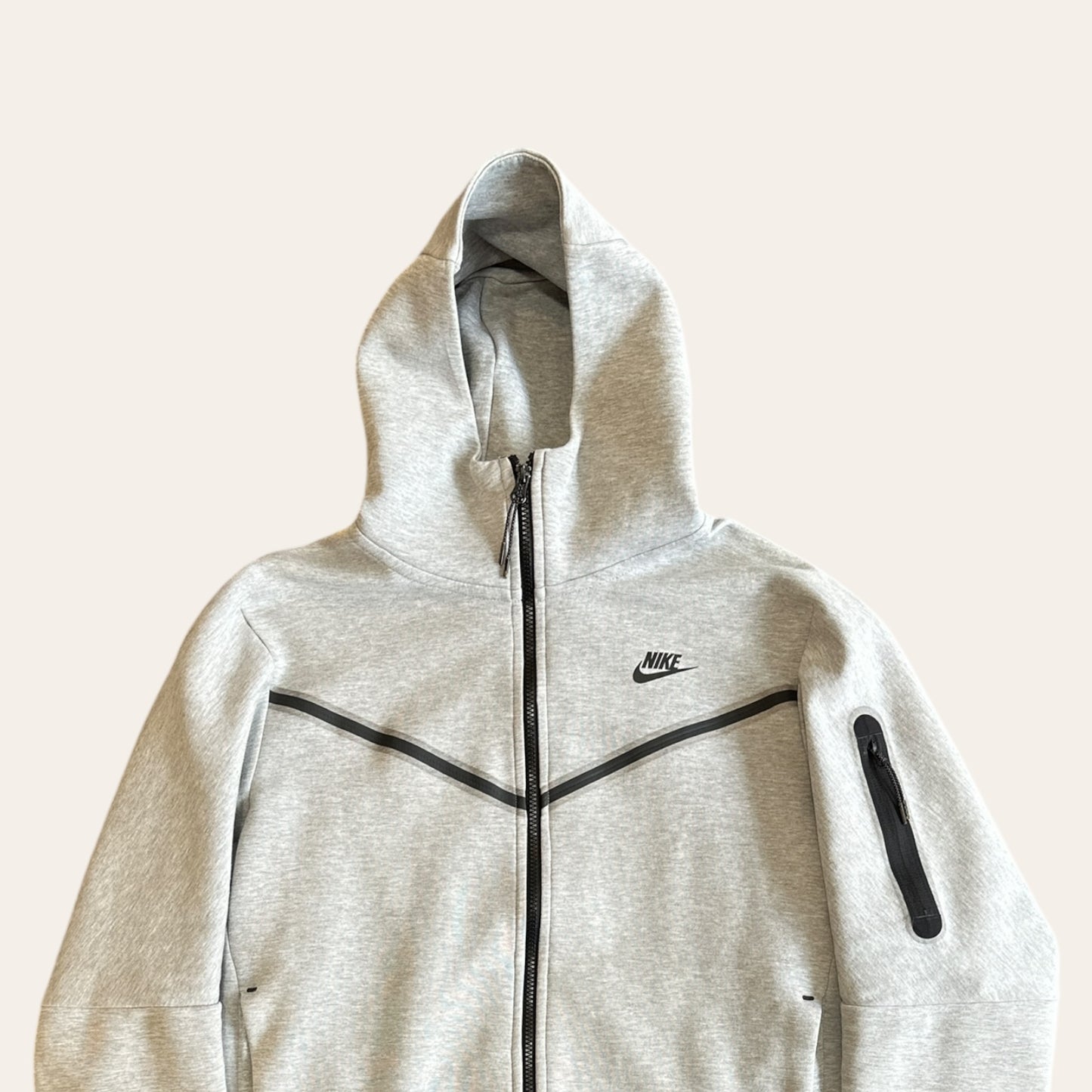 Nike Tech Fleece Hoodie Grey Size L