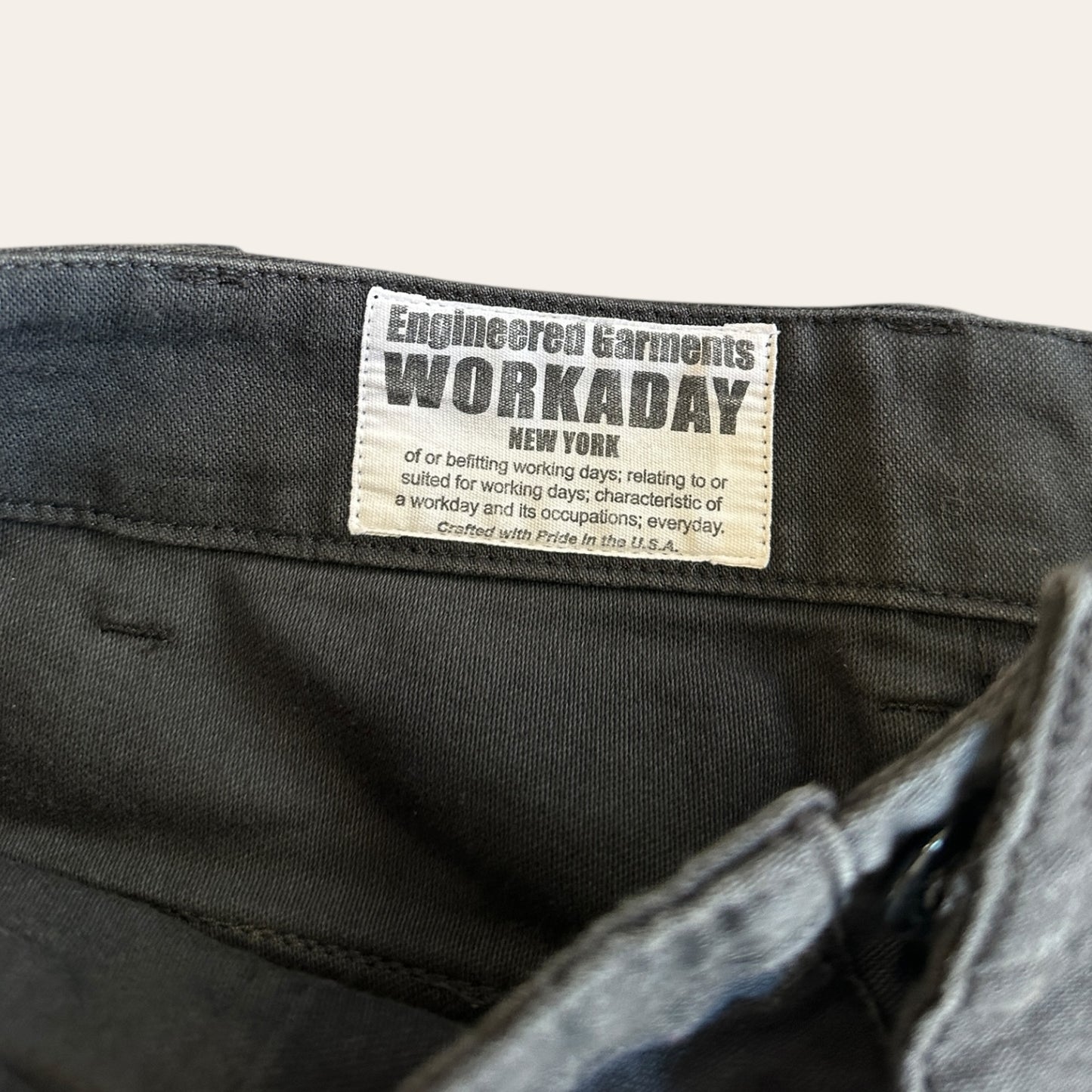 Engineered Garments Workpants Black Size L