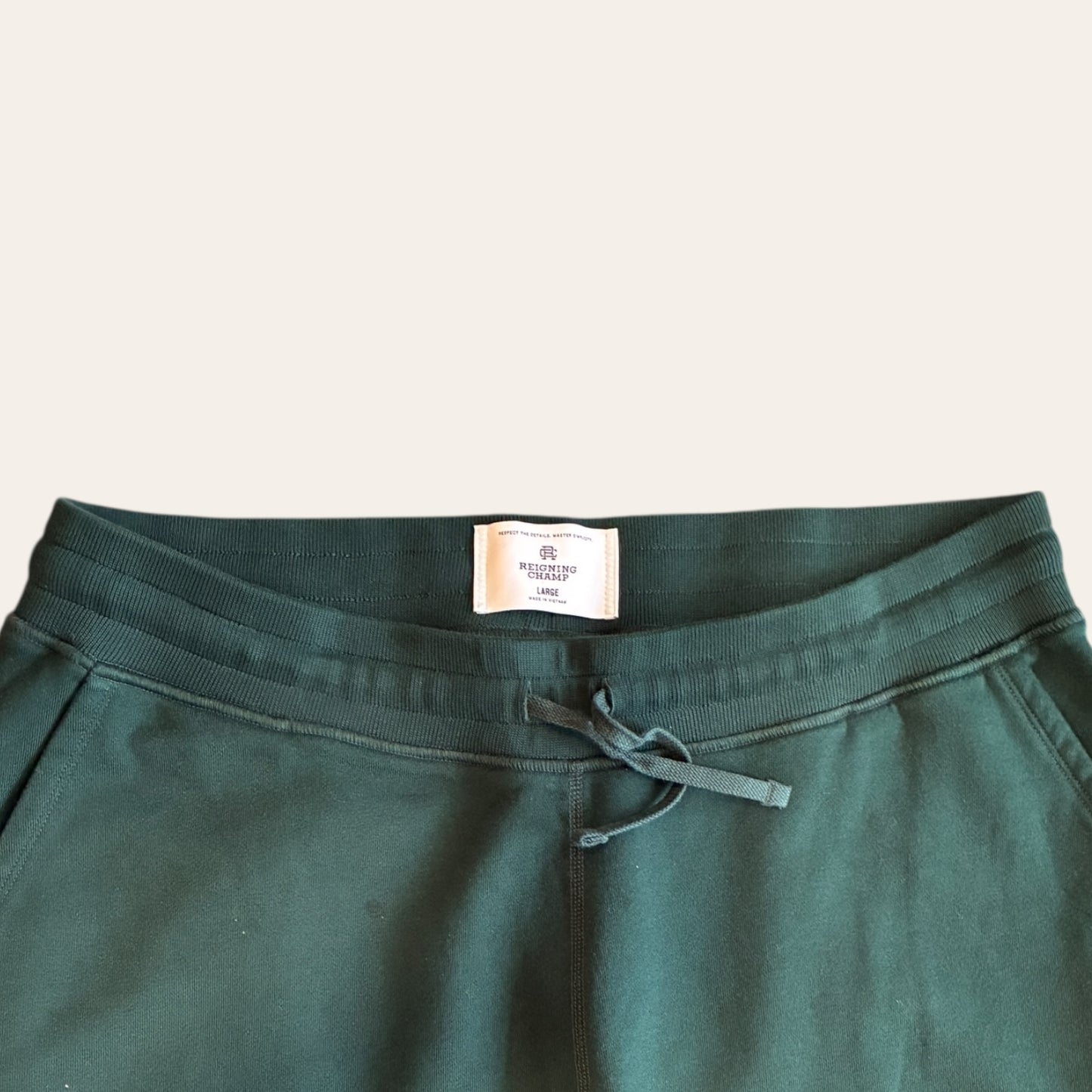 Reigning Champ Sweatpants Green Size L