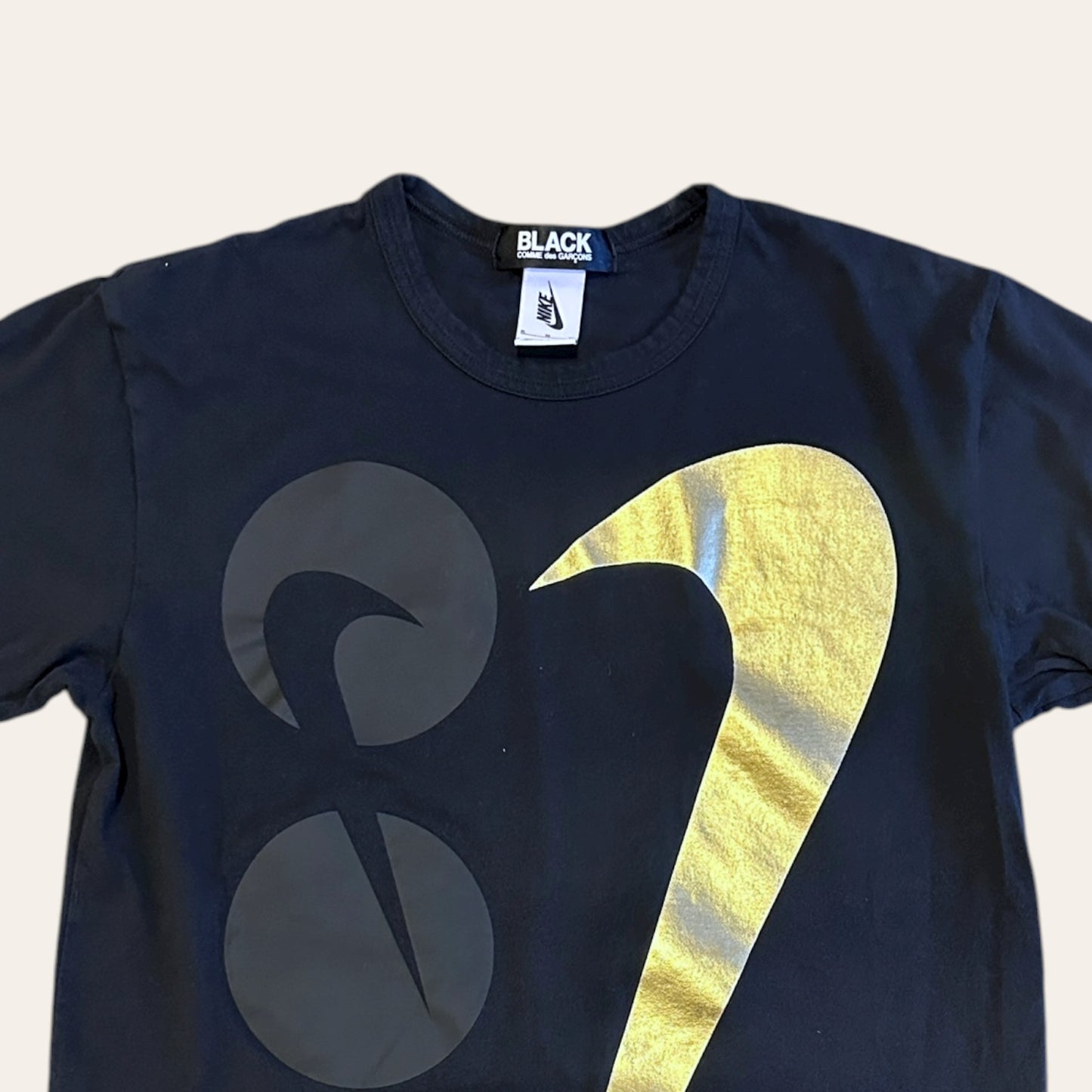 CDG Black x Nike Tee Size XL