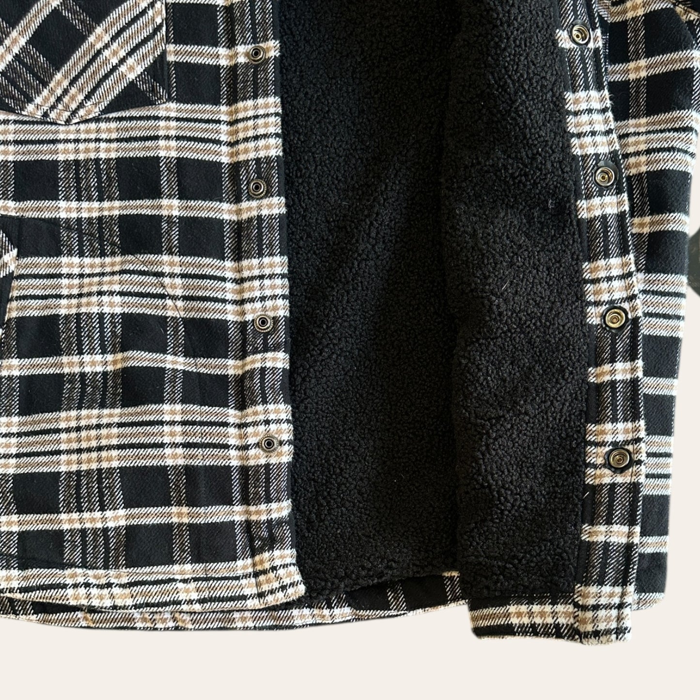 OVO Shearling Flannel Size M