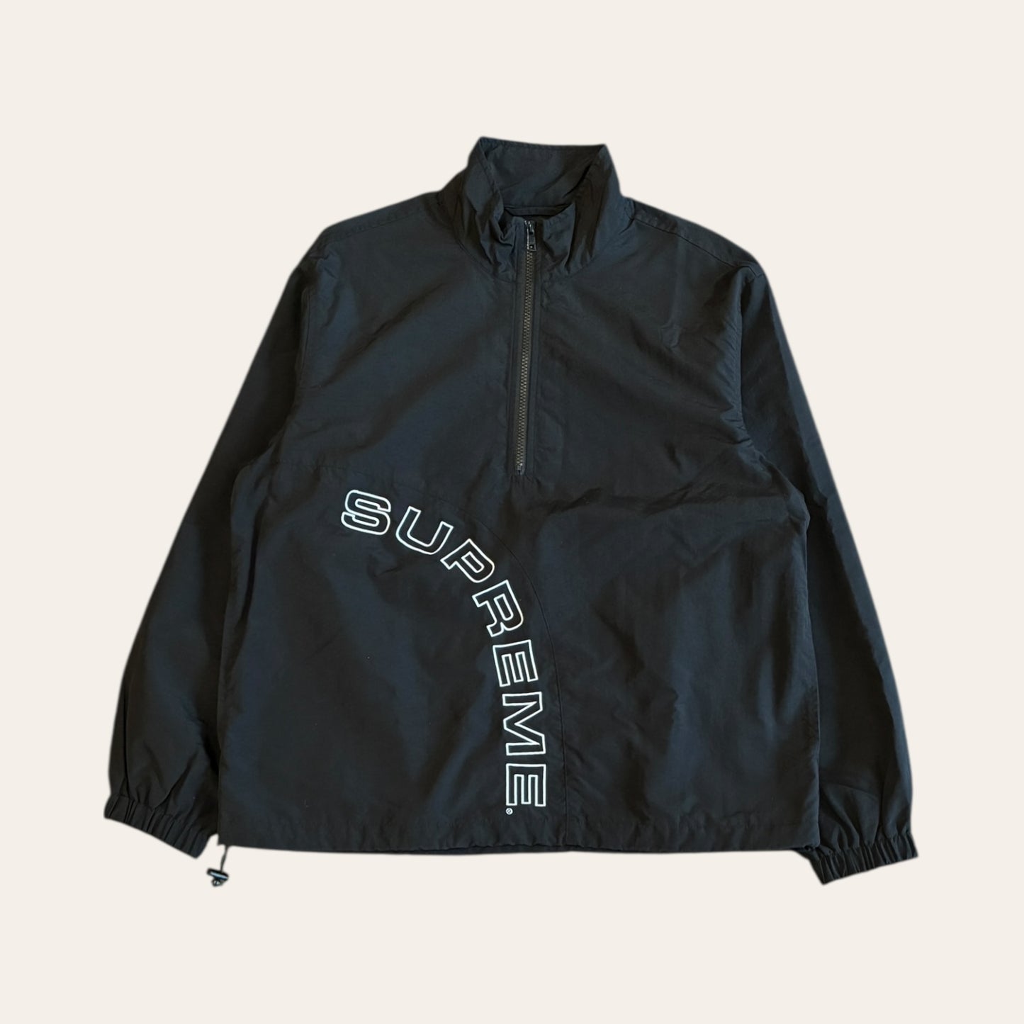 2018 Supreme Corner Arc Half Zip Size S