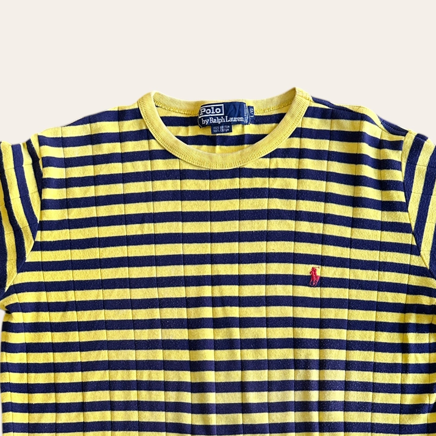 Polo RL Striped Tee Size S