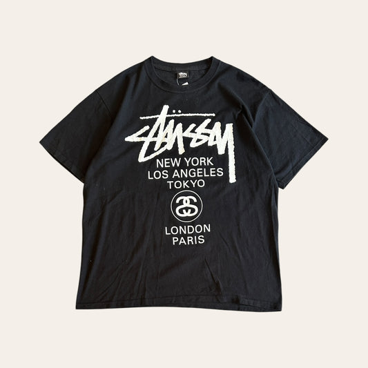 Stussy Tour Tee Black Size L