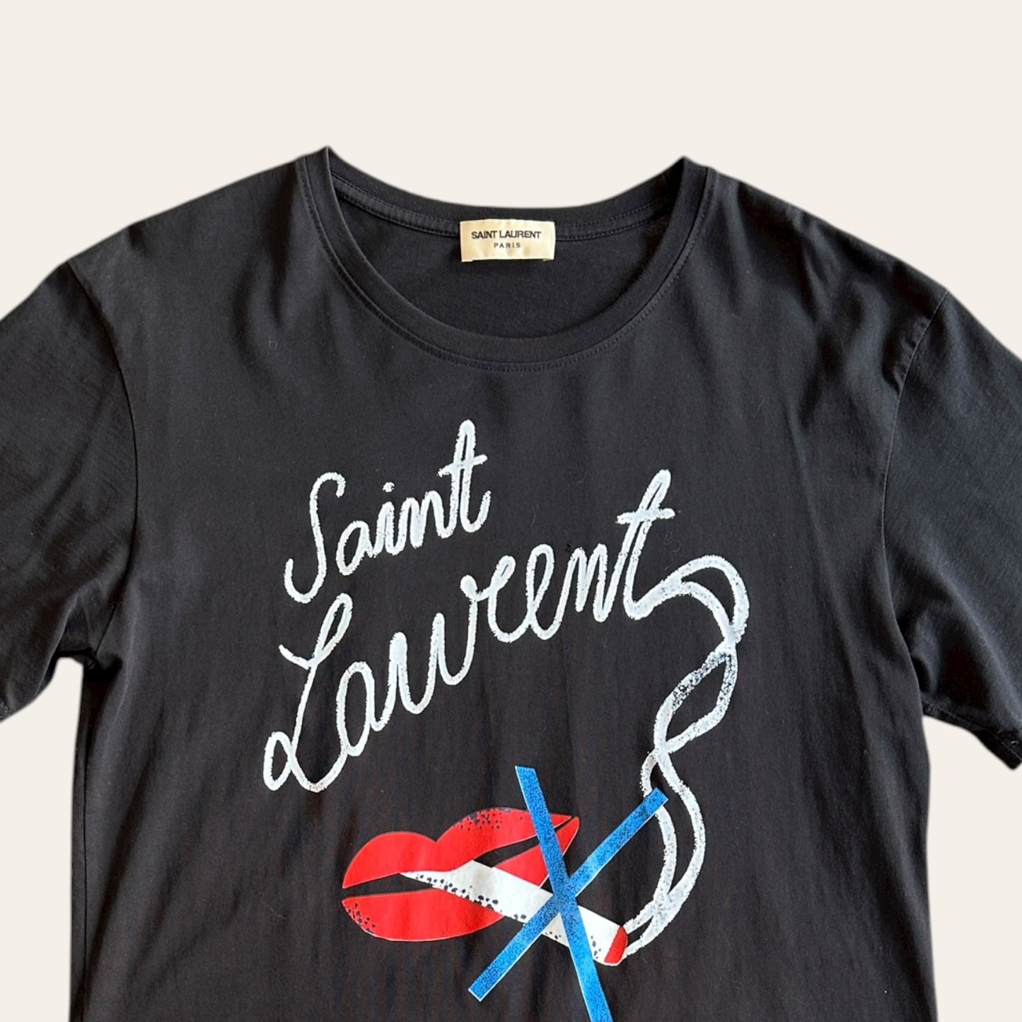 Saint Laurent No Smoking Tee Size XL