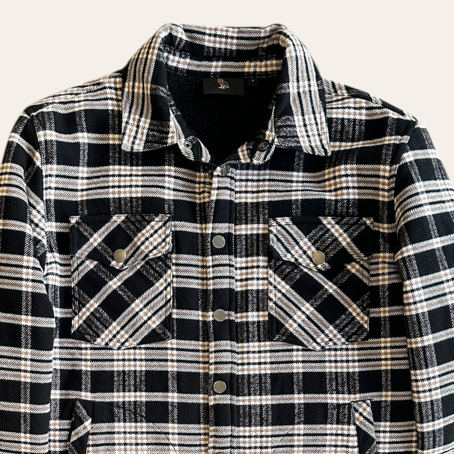 OVO Shearling Flannel Size M