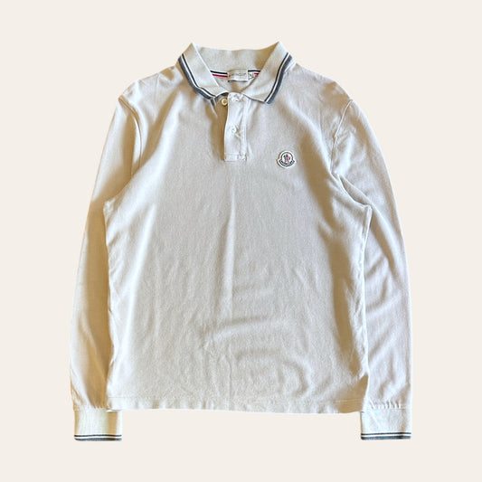 Moncler Long Sleeve Polo Size M
