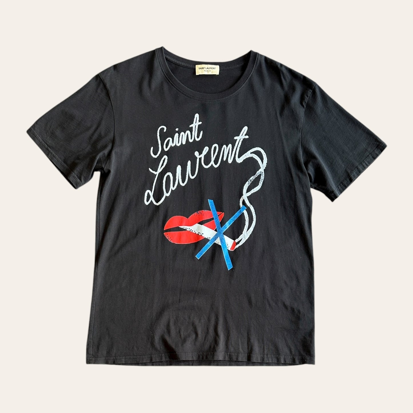 Saint Laurent No Smoking Tee Size XL