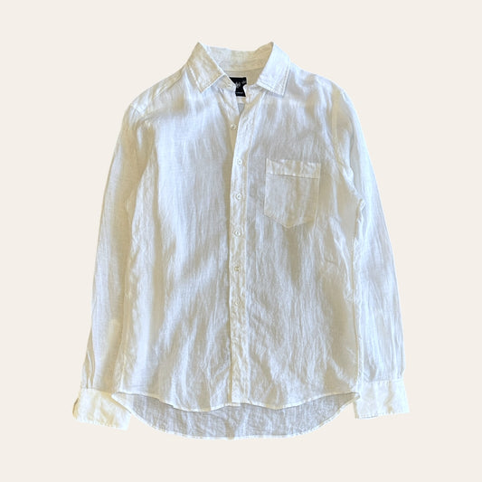 Drake's Linen Shirt Size L