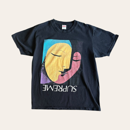 Supreme Abstract Face Tee Size L