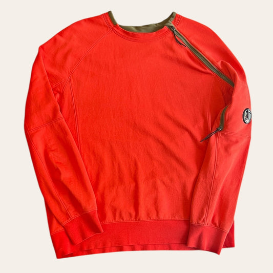 CP Company Shoulder Zip Sweatshirt Size L