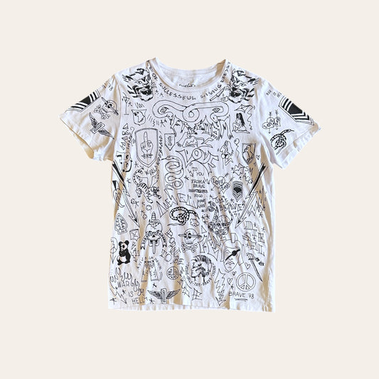Diesel Sketch Tee Size S