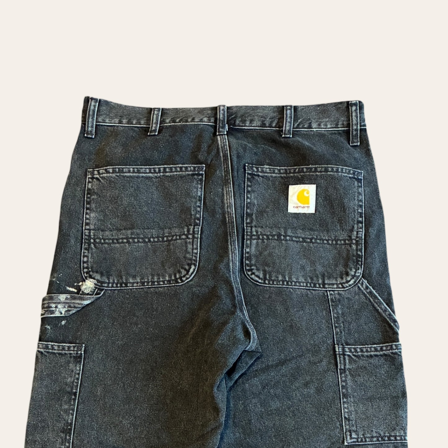 Carhartt Denim Double Knee Black Size 30x32